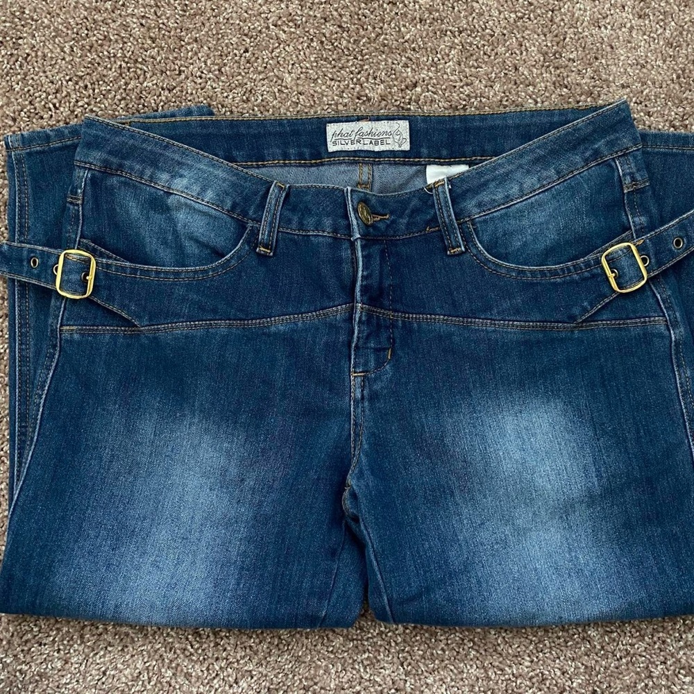 baby phat capri jeans